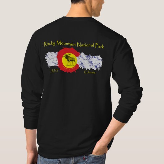 MOOSE RMNP Tシャツ (裏面)
