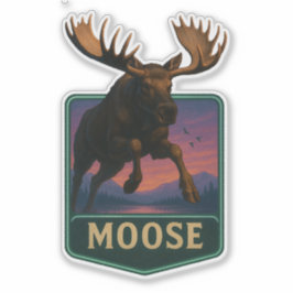 Moose Sticker シール