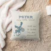 Moose Throw Pillow クッション (ブランケット)