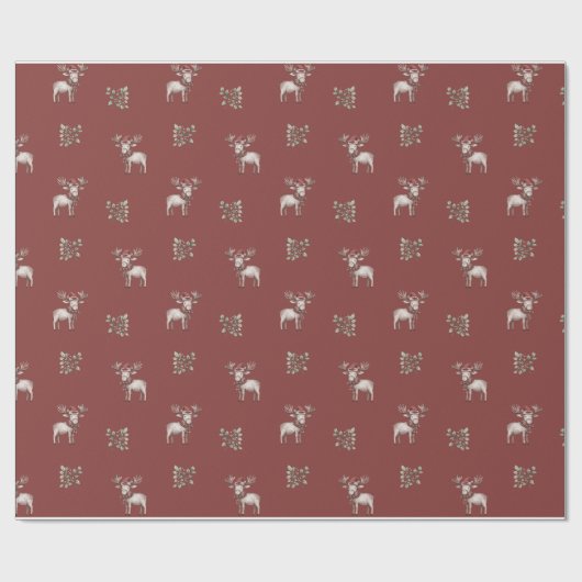 MooseBerry Wrapping Paper, Holiday gift giving! ラッピングペーパー (フラット)