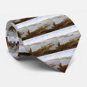 Moosehead湖、メインの1906年のヴィンテージ ネクタイ (ロール)