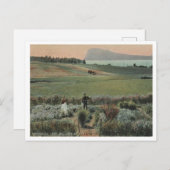 Moosehead Lake ME, Mt Kineo, Farm 1910 ポストカード (正面/裏面)