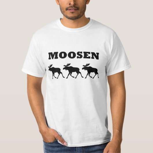 MoosenのおもしろTシャツ Tシャツ (正面)