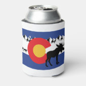 MOOSESin- – コロラド州旗 缶クーラー (缶裏面)