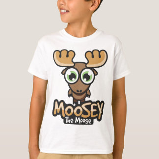 Mooseyボタン Tシャツ