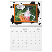 Mootildaの2016年のAnUDDER年のCOWmicalの一見 カレンダー (3月 2027)
