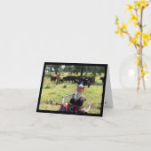 Mootildaはよい気分の得ます カード (黄色い花)