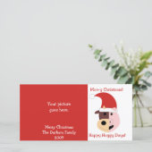 MooyクリスマスおよびHoggyの幸せな日! シーズンカード (スタンド正面)