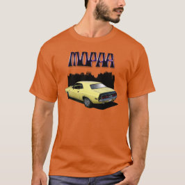 Moparのクラシックなごまかしの挑戦者車のTシャツ Tシャツ