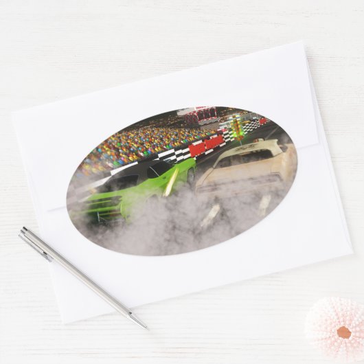 Moparの最終的な最終的段階2 楕円形シール (封筒)