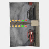 Moparの最終的な最終的段階 キッチンタオル (縦)