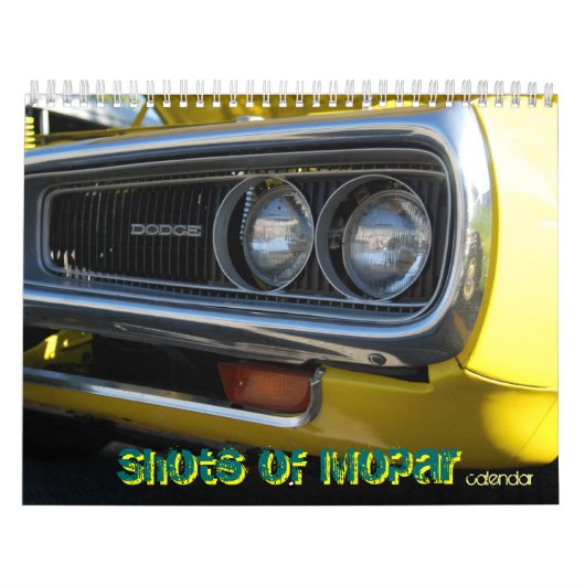 Moparカレンダーの写真(ウィザード写真) カレンダー (カバー)