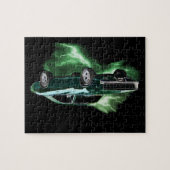 Mopar: 「緑の稲妻を持つ68のごまかしの充電器 ジグソーパズル (横)