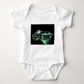 Mopar: 「緑の稲妻を持つ68のごまかしの充電器 ベビーボディスーツ (正面)