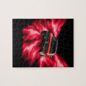 Mopar: 「赤い稲妻の69充電器 ジグソーパズル (横)