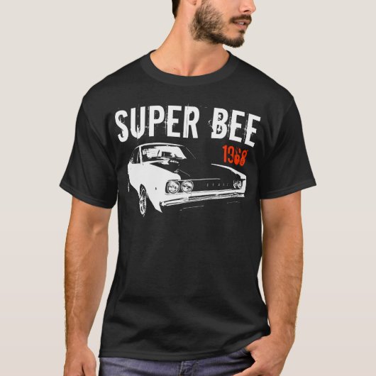 Mopar - 1968 Dodge Coronet Super Bee Tシャツ (正面)