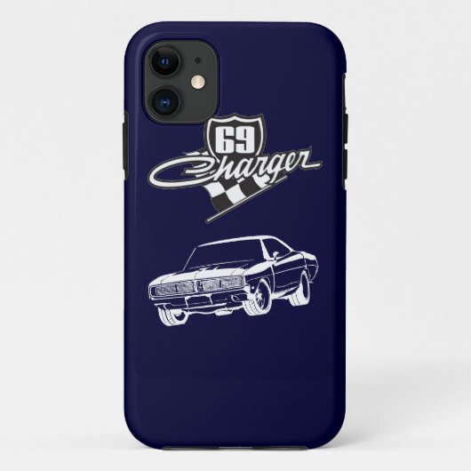Mopar - 1969 Dodge Charger Iphone Case Case-Mate iPhoneケース (裏面)
