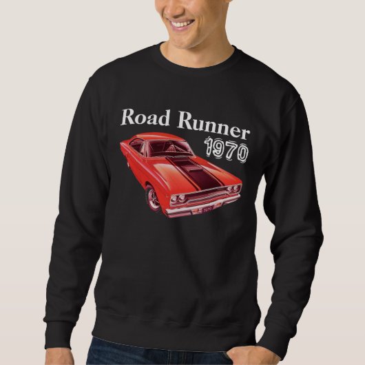 Mopar - 1970 Plymouth Road Runner - Satellite スウェットシャツ (正面)