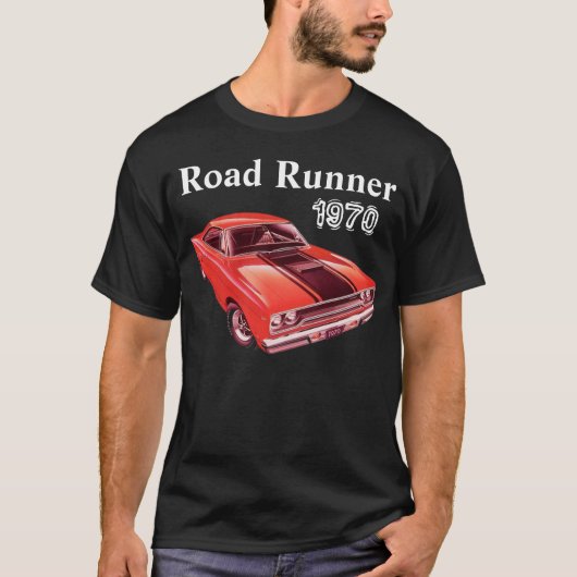 Mopar - 1970 Plymouth Road Runner - Satellite Tシャツ (正面)