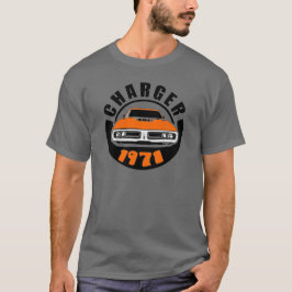 Mopar - 1971ドッジチャージャTシャツ Tシャツ