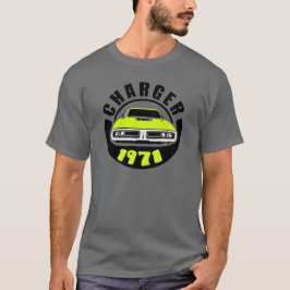 Mopar - 1971年ドッジ充電器Tシャツ Tシャツ