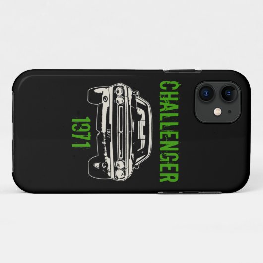 Mopar - 1971 Dodge Challenger Case-Mate iPhoneケース (裏面(横))