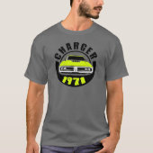 Mopar - 1971 Dodge Charger Musclecar Tシャツ (正面)