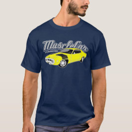 Mopar - 1972年プリマス・ロードランナー・マスクレカーTシャツ Tシャツ