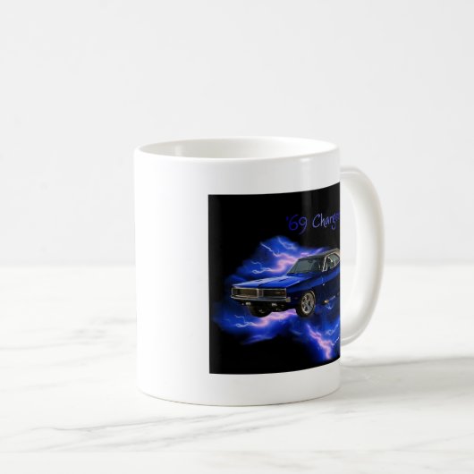 Mopar:  「69のごまかしの充電器 コーヒーマグカップ (正面右)