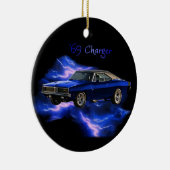 Mopar: 「69のごまかしの充電器 セラミックオーナメント (右)