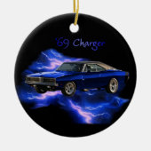 Mopar:  「69のごまかしの充電器 セラミックオーナメント (正面)