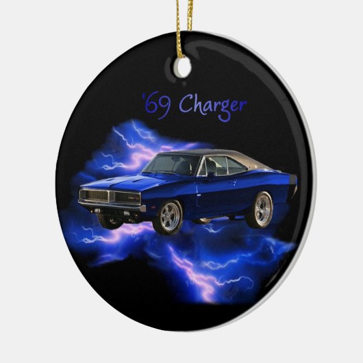 Mopar: 「69のごまかしの充電器 セラミックオーナメント (左)