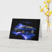 Mopar: '69 Dodge Charger カード (黄色い花)