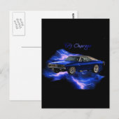 Mopar: '69 Dodge Charger ポストカード (正面/裏面)