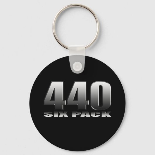 Mopar Dodge 440 6パック キーホルダー (正面)