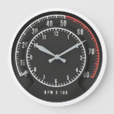 Tic TOCタコメーターの時計 ラージ壁時計