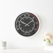 Mopar - Dodge Charger Tic TOC Tach Round Clock ラージ壁時計 (ホーム)