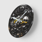 Mopar - Dodge Super Bee Round Clock ラウンド壁時計 (傾斜)
