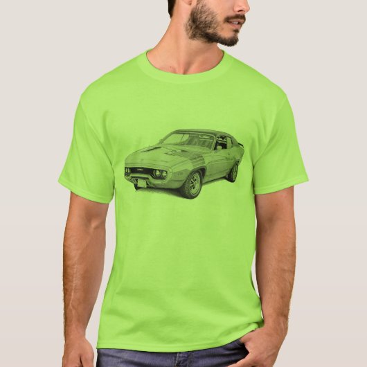 Mopar - Plymouth - Road Runner - Satellite - GTX Tシャツ (正面)