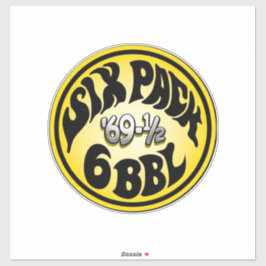 Mopar - Six Pack - すごい Bee - Roadrunner Sticker シール