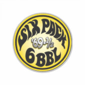 Mopar - Six Pack - すごい Bee - Roadrunner Sticker シール (正面)