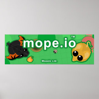 Mope.io公式キャンバス ポスター