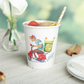 Moped Pizza Delivery 紙コップ