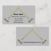 Mopsデザインプロフェッショナルのクリーニング 名刺 (正面/裏面)