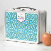 Mopsパグパターン メタルランチボックス (インサイチュ)