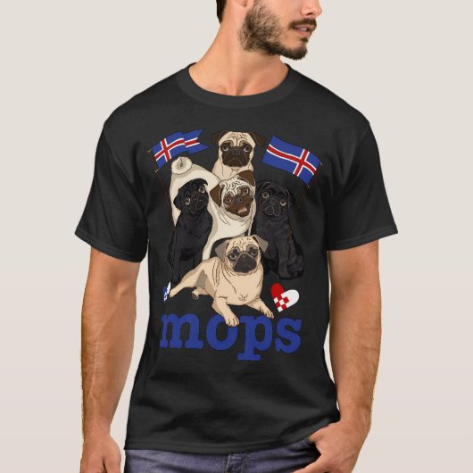 MOPS! (アイスランド版!) Tシャツ (正面)