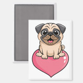 Mops マグネット (正面/裏面)