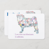 Mops Einladungen 招待状 (正面/裏面)