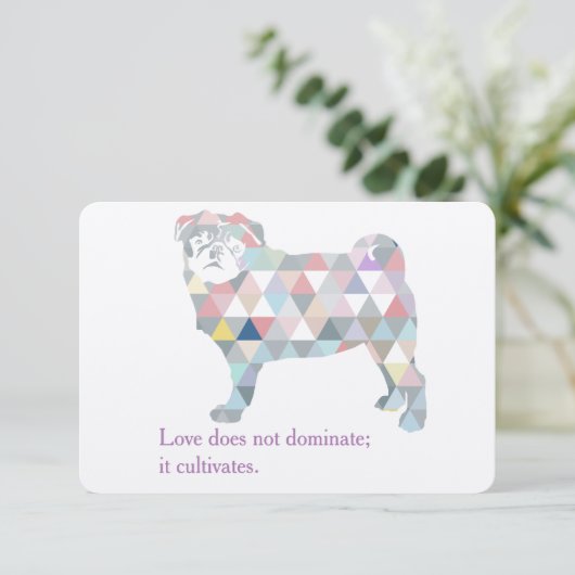 Mops Einladungen 招待状 (スタンド正面)