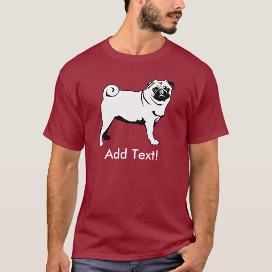 Mops Tシャツ (正面)